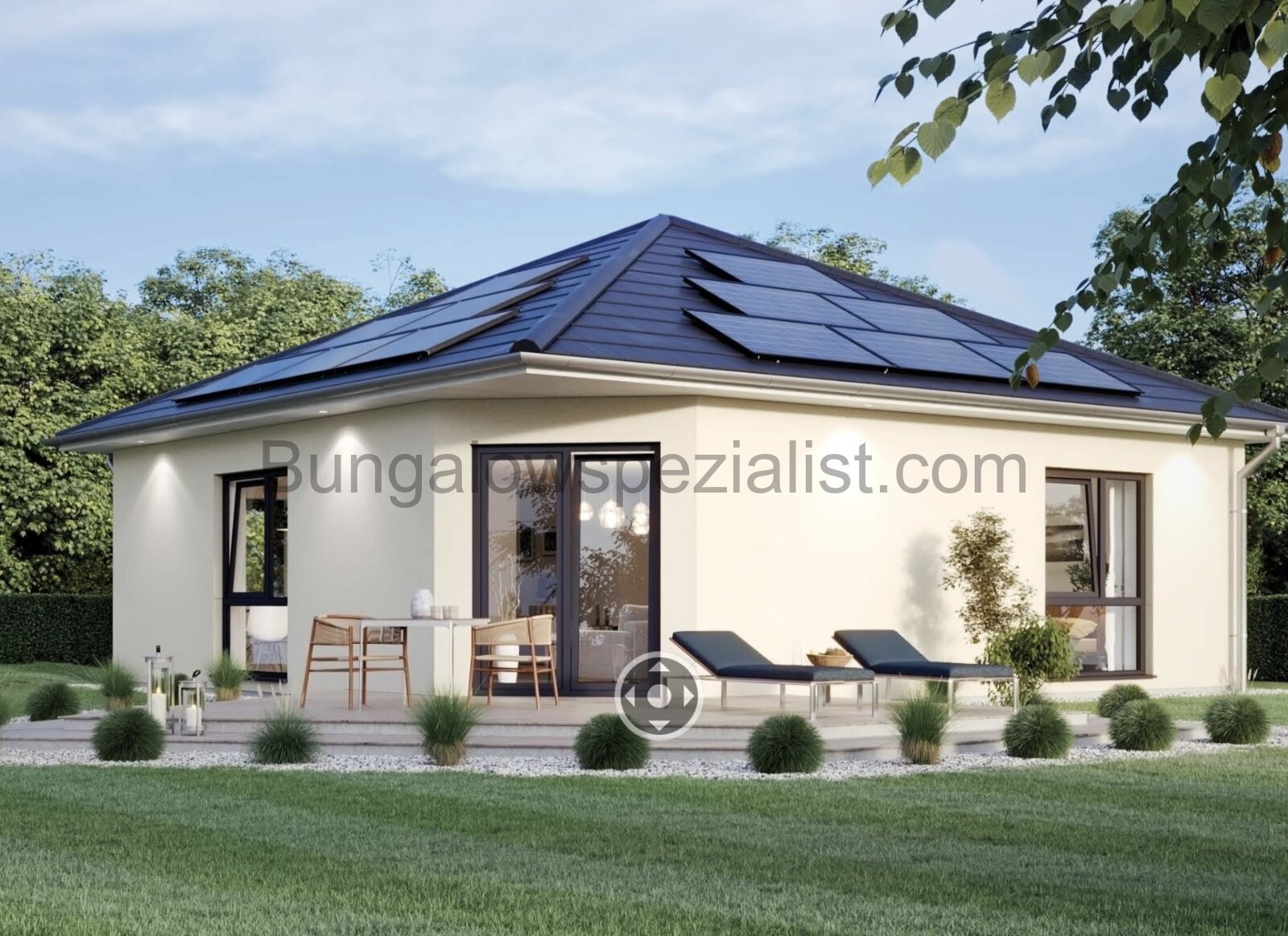 3 Zimmerbungalow vom Spezialisten FB/ WP / PV / SChlüsselfertig