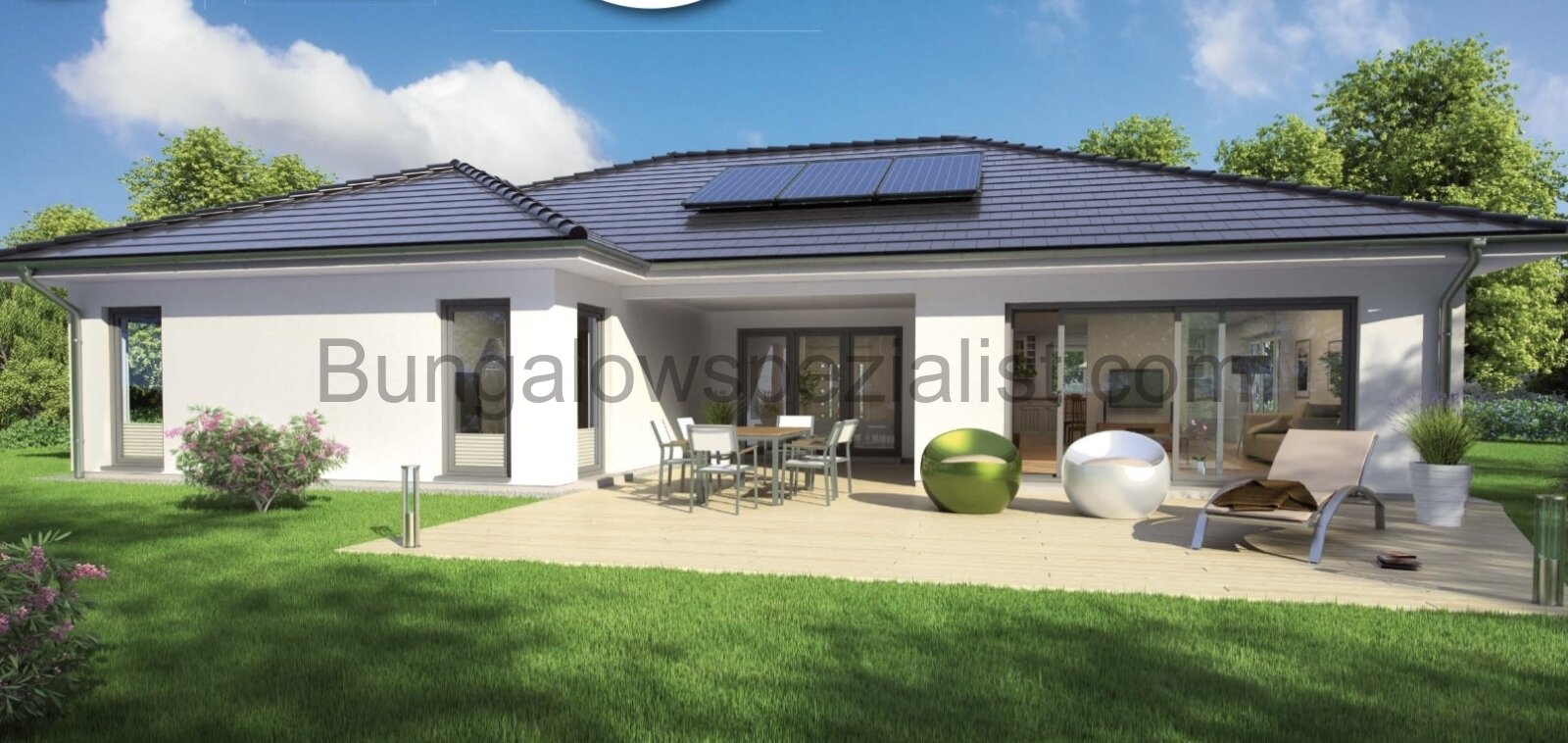 Dieser Bungalow lässt keine Wünsche offen ( 169 Qm) vom Bungalowspezialisten