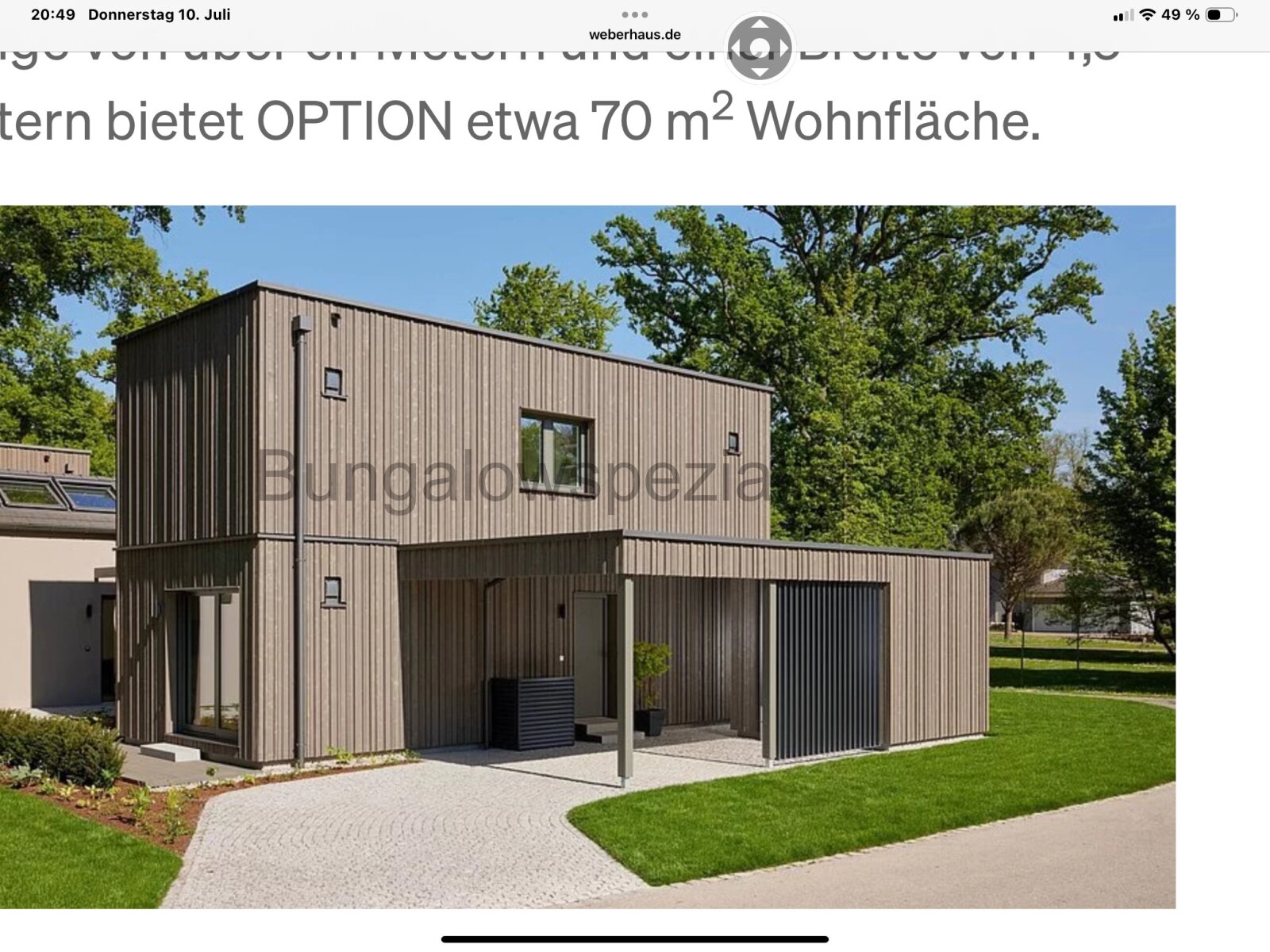 Hier ist die optimale Lösung für kleine oder schmale Grundstücke PV- Anlage / FB / WP Schlüsself. 