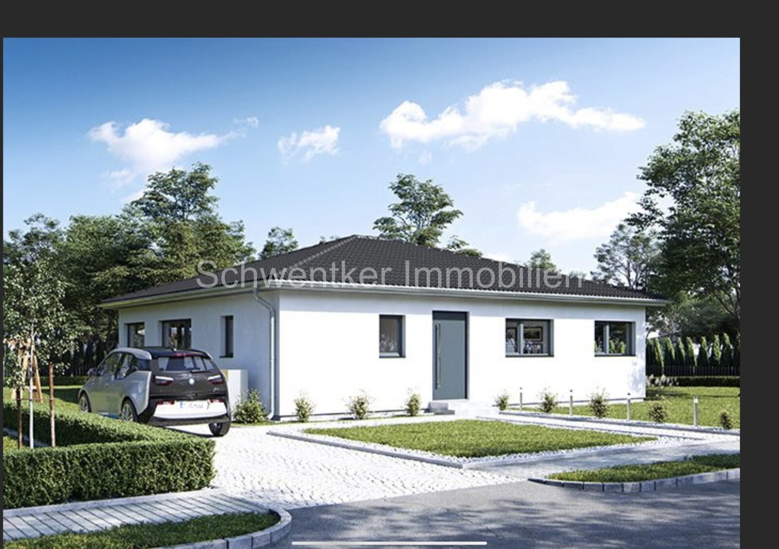 Minibungalow ( 50 Qm) vom Bungalowspezialisten aus unserer EASY- HOME- SERIE mit  PV