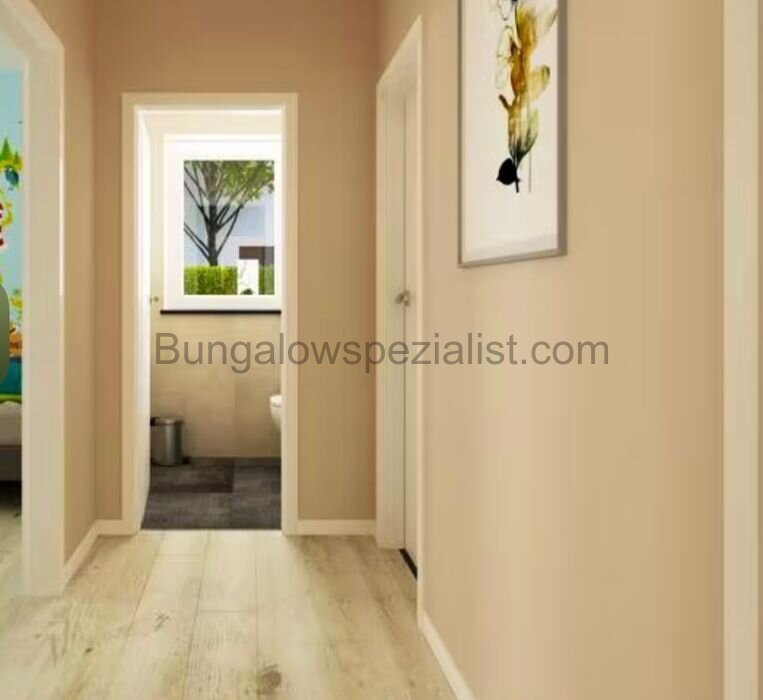 Familienbungalow 140 qm / 4 Zi / Hiddenhausen  Einbauküche / 2 Bäder / PV- Anlage / W<p / FB