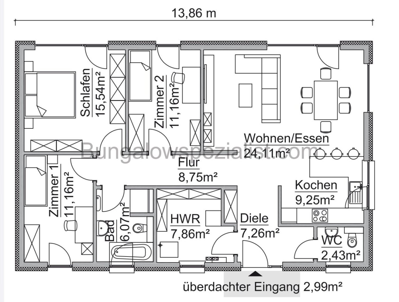 Einrichtungsbeispiel